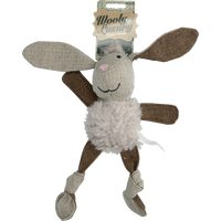 Wooly Luxury Flatfeet Konijn Grijs