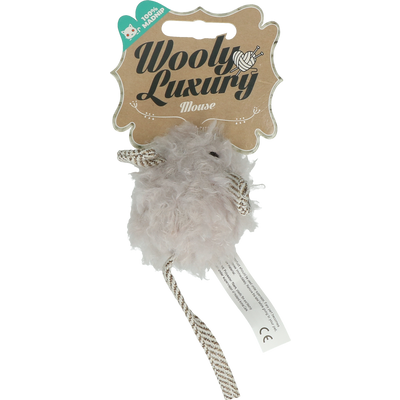 Foto van Wooly Luxury Muis Grijs