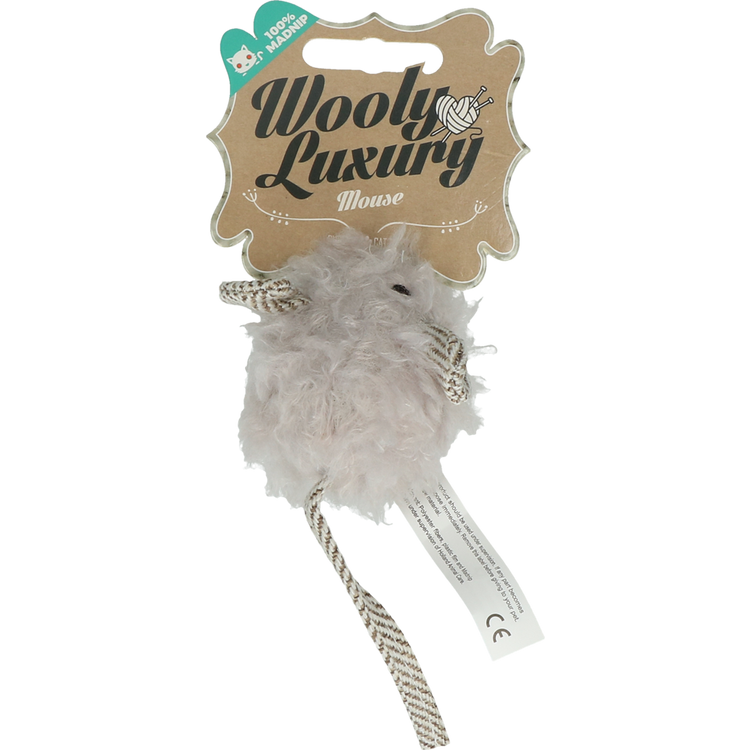 Foto van Wooly Luxury Muis Grijs