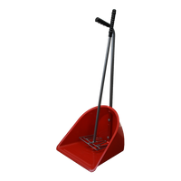 Mestboy opraapbak 78 cm + hark 85 cm rood