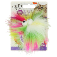 AFP Furry Fluffy Ball Yellow