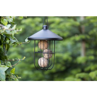 Foto van Trixie Mezenbollenhouder met dak 3 bollen metaal