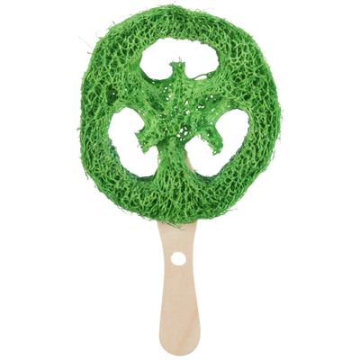 Foto van Trixie Lolly luffa/hout - 4 stuks