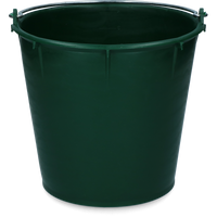 Emmer 7 l met beugel groen