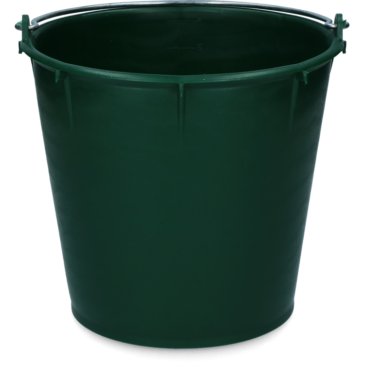 Foto van Emmer 7 l met beugel groen