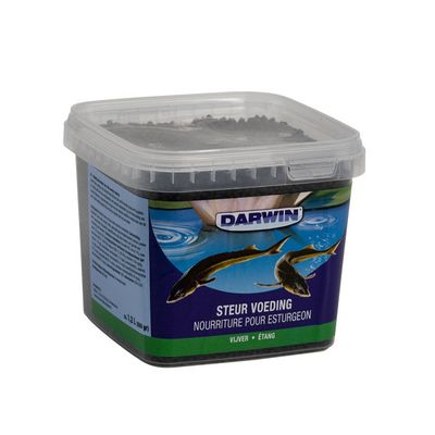 Foto van Darwin Steur vijvervoeding