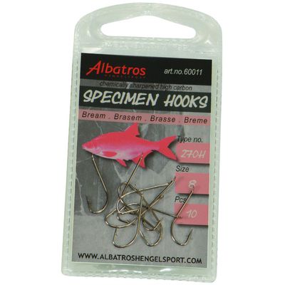 Foto van Albatros 20 Specimen hooks Brasem maat 10