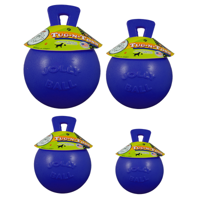 Foto van Jolly Tug-n-Toss 10 cm Blauw