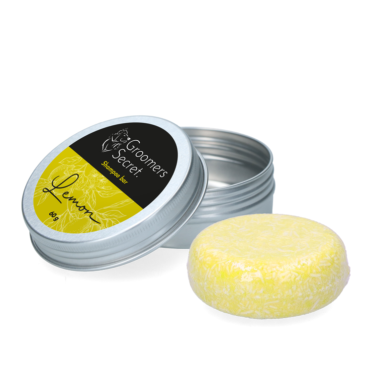 Foto van Groomers Secret Shampoo bar Lemon