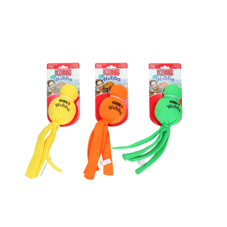 Foto van KONG Wubba Wet Assorted Lg EU