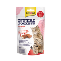 GimCat Nutri Pockets met rundvlees 60 g