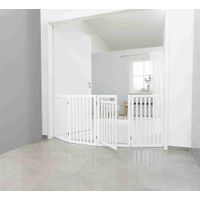 Trixie Hondenhek met deur MDF 4-delig