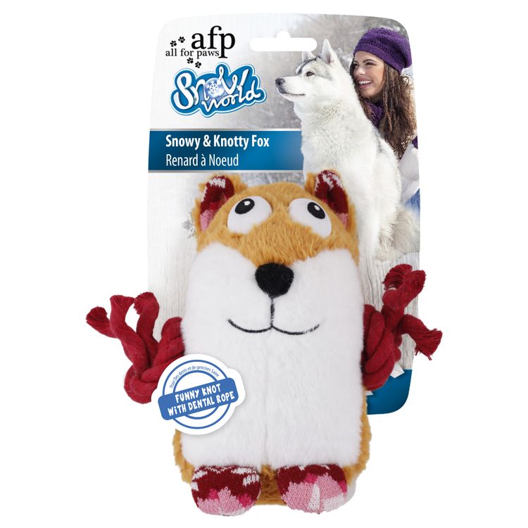Foto van AFP Snowy en Knotty Fox (23x23x9cm)