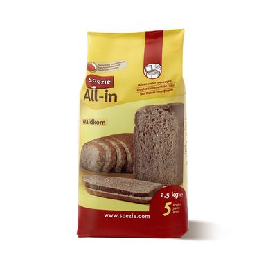 Soezie All-in waldkorn-brood Foto van Soezie All-in waldkorn-brood