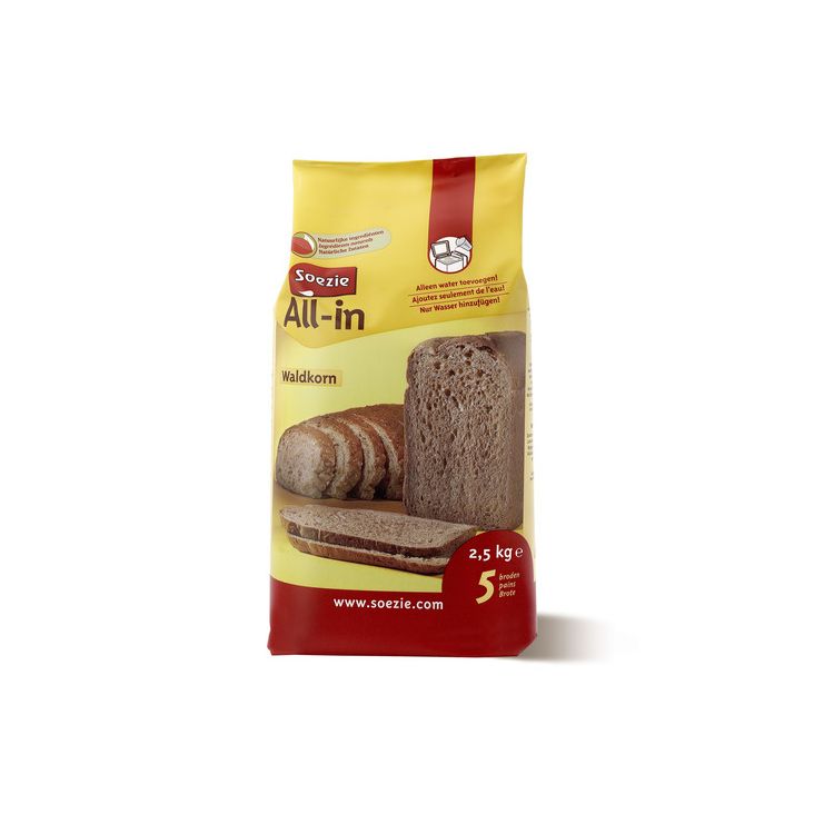 Soezie All-in waldkorn-brood Foto van Soezie All-in waldkorn-brood
