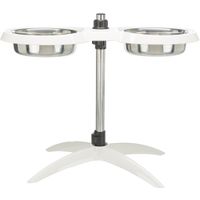 Trixie Hondenbar hoogteverstelbaar melamine/RVS