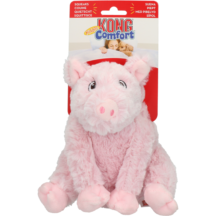 Foto van KONG Comfort Kiddos Pig Small