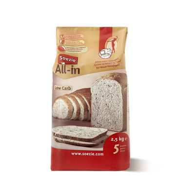 Soezie All-in low carb brood Foto van Soezie All-in low carb brood