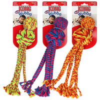 KONG Wubba Weaves met touw Ass. L