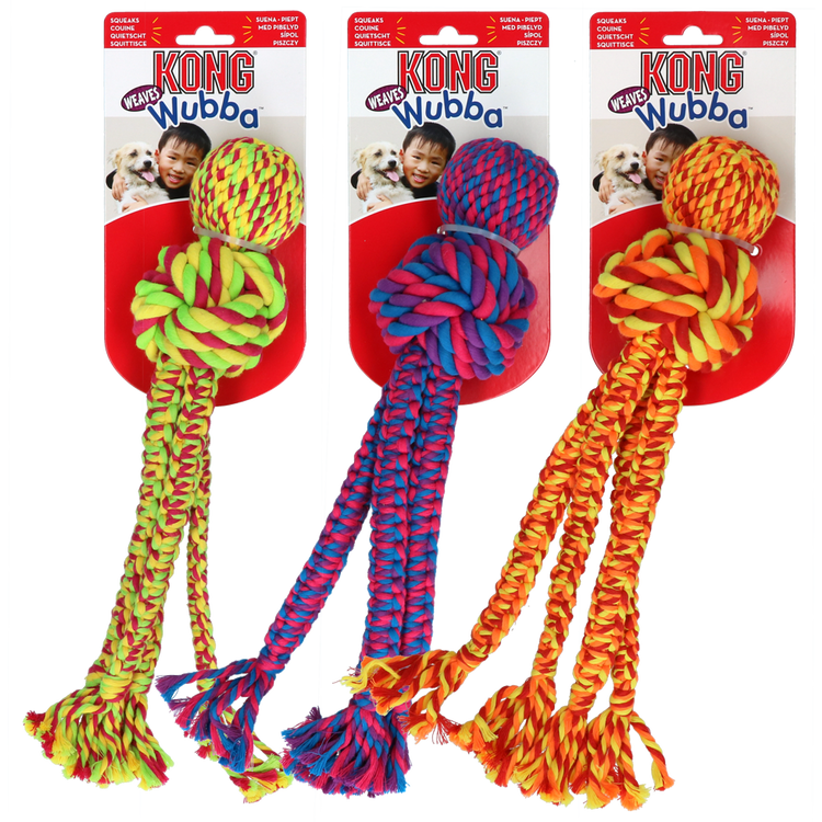 Foto van KONG Wubba Weaves met touw Ass. L