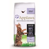 Applaws Kattenvoer Droog Adult Kip & Eend 2 kg.
