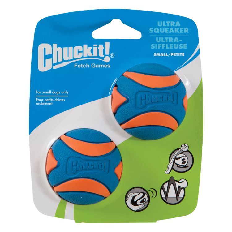 Foto van Chuckit Ultra Squeaker Ball S 5 cm 2 pcs.