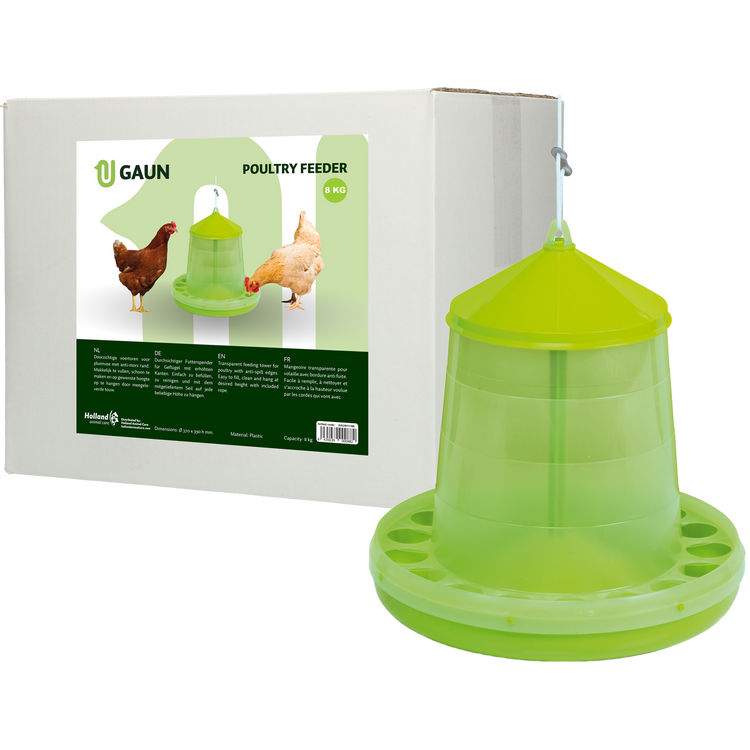 Foto van Pluimvee voertoren 8 kg green lemon