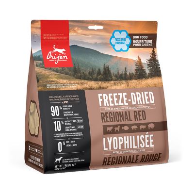 Orijen FREEZE-DRIED FOOD Regional Red 170 gr. Foto van Orijen FREEZE-DRIED FOOD Regional Red 170 gr.