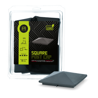 Foto van ZoneGuard Vierkant paalkapje 75 mm