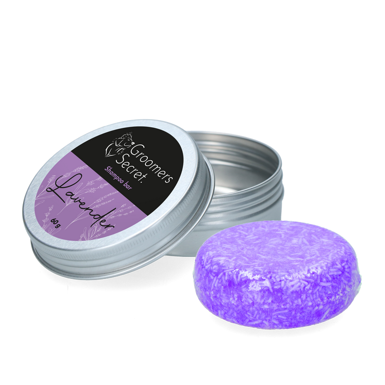 Foto van Groomers Secret Shampoo bar Lavender
