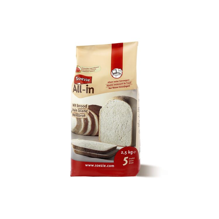 Soezie All-in wit brood Foto van Soezie All-in wit brood
