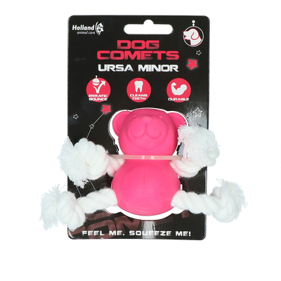 Foto van Dog Comets Ursa Minor Roze