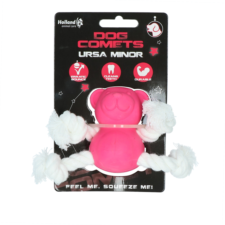 Foto van Dog Comets Ursa Minor Roze