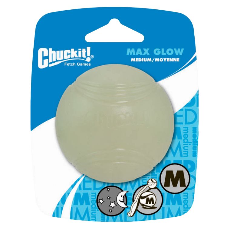 Foto van Chuckit Max Glow M 6 cm 1 Pack