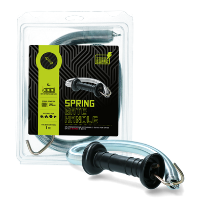 Foto van ZoneGuard poortgreep met veer 25 mm