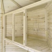 Vogelkooi voor 8-hoekige Volière