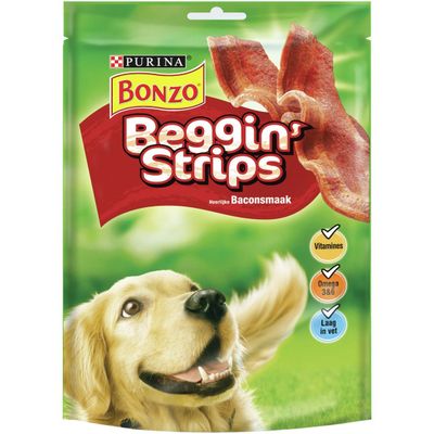 Foto van Bonzo Beggin strips bacon