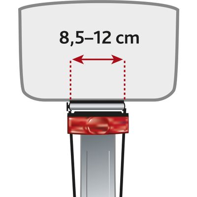 Trixie Fietsmand voor smalle bagagedragers EVA Foto van Trixie Fietsmand voor smalle bagagedragers EVA