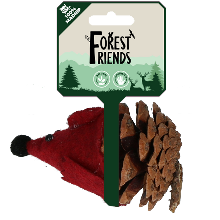 Foto van Forest Friends Mouse Red