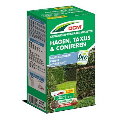 DCM Meststof hagen/tax/conifer Foto van DCM Meststof hagen/tax/conifer