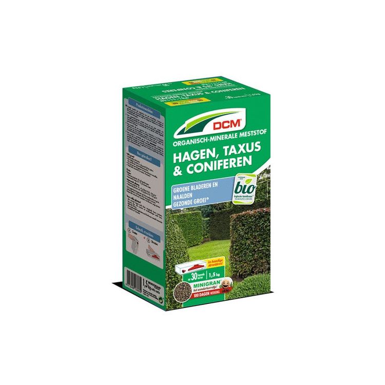 DCM Meststof hagen/tax/conifer Foto van DCM Meststof hagen/tax/conifer