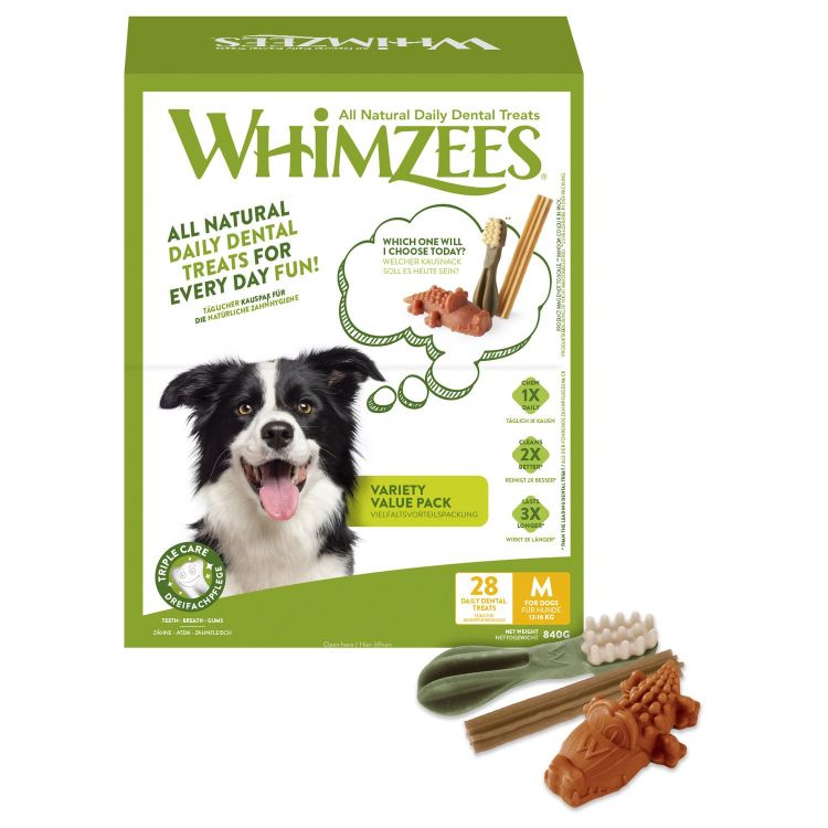 Whimzees Variety box m Foto van Whimzees Variety box m