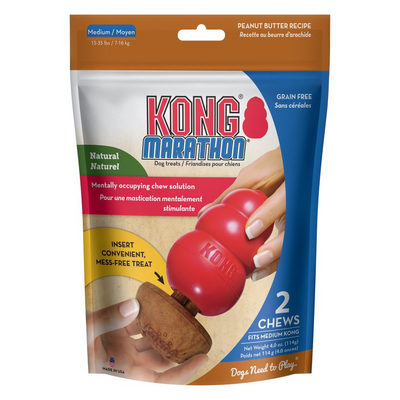 Foto van KONG Marathon 2-pk Peanut Butter Medium