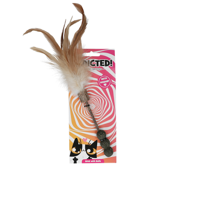 Foto van Addicted Stick with balls and feathers