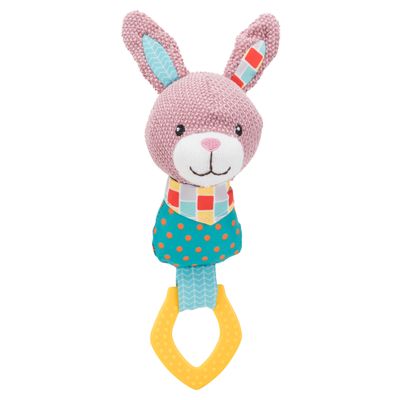 Foto van Trixie Junior haas (ring) stof/polyester - 3 stuks