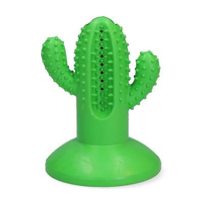 Foto van AFP Dental Chews-Cactus Large Rubber Green