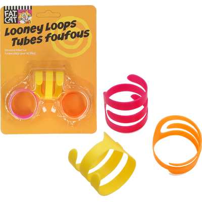 Foto van Petmate Doskocil Looney Loops (multicolor) 3st