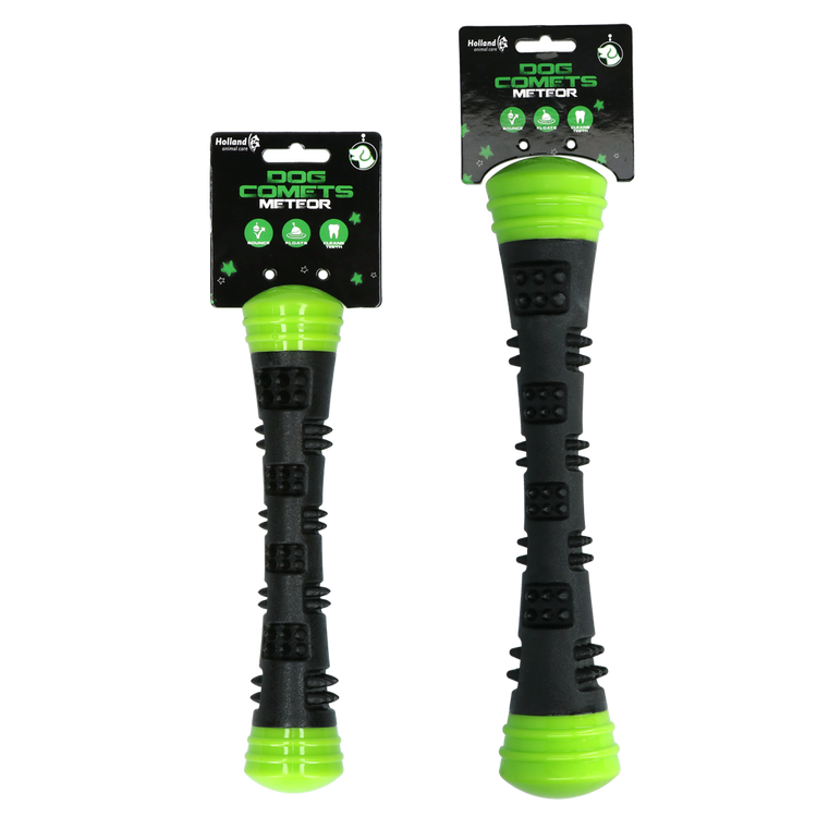 Foto van Dog Comets Meteor Werpstok groen L