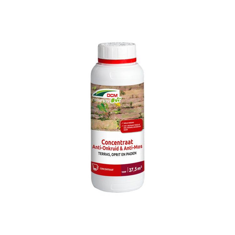 DCM Naturapy Anti-onkruid Anti-mos terras conc Foto van DCM Naturapy Anti-onkruid Anti-mos terras conc