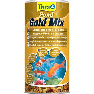 Foto van Tetra Pond gold mix goudvissenvoer